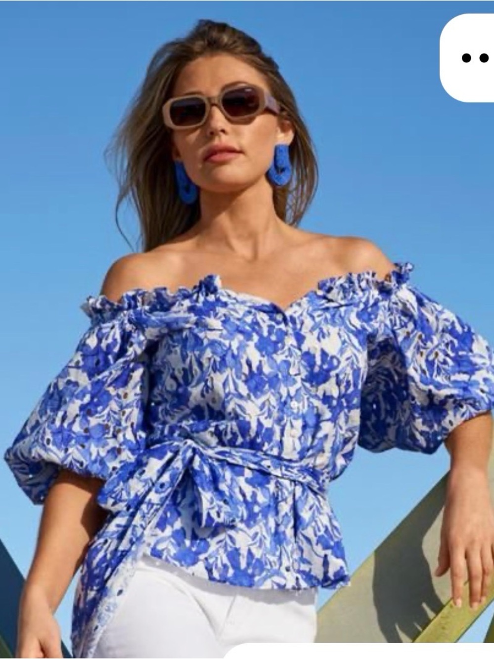 Ocean Fleurs Boston Proper Top